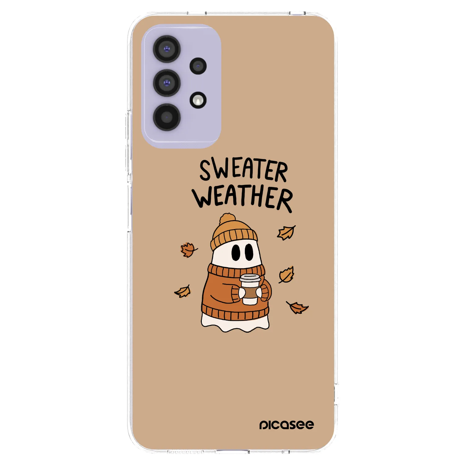 Picasee silikonski prozorni ovitek za Samsung Galaxy A32 4G SM-A325F - Sweater ghost