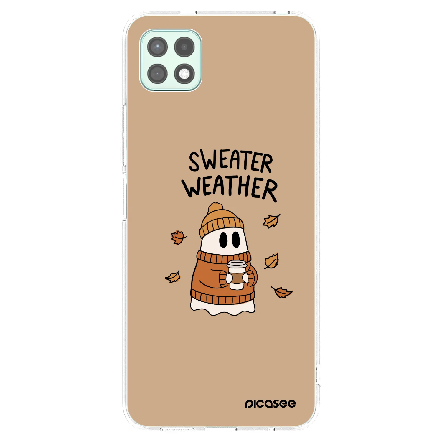 Picasee silikonski prozorni ovitek za Samsung Galaxy A22 A226B 5G - Sweater ghost