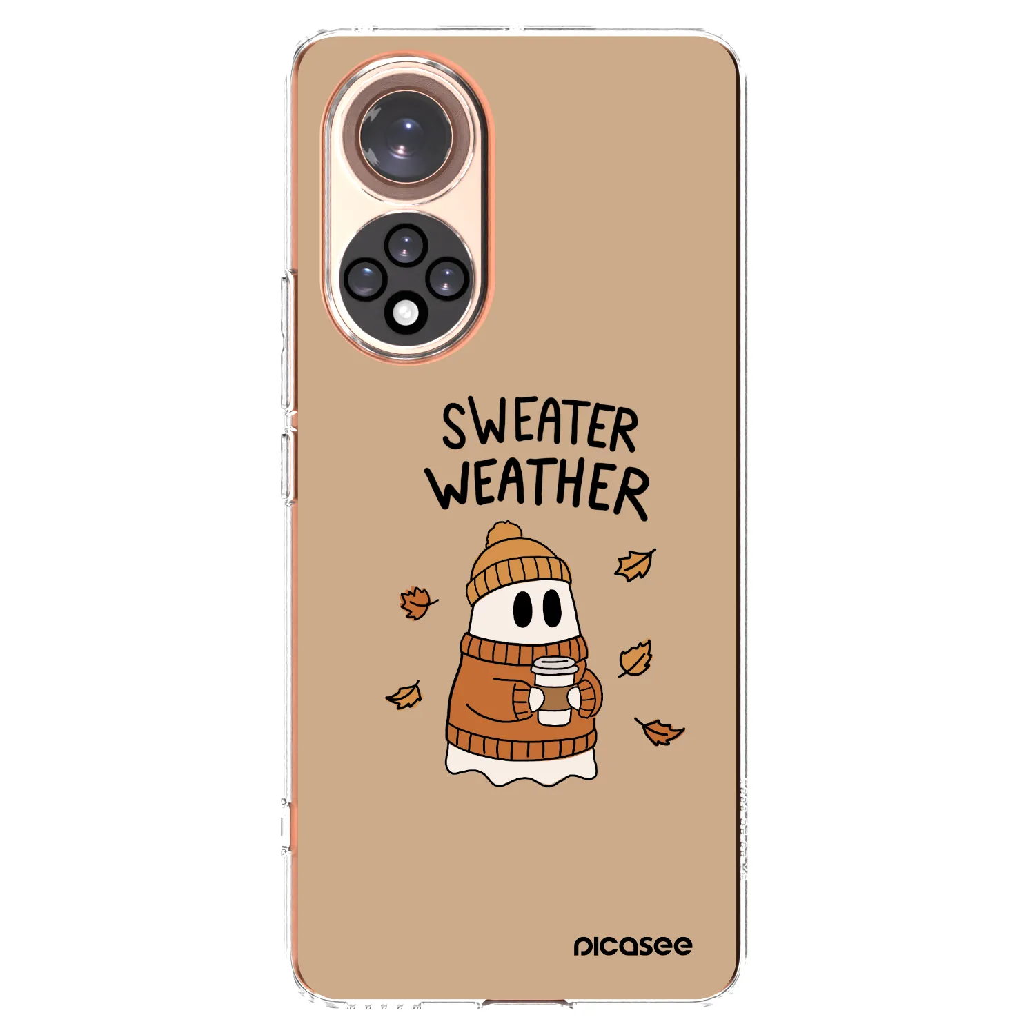 Picasee silikonski prozorni ovitek za Honor 50 5G - Sweater ghost