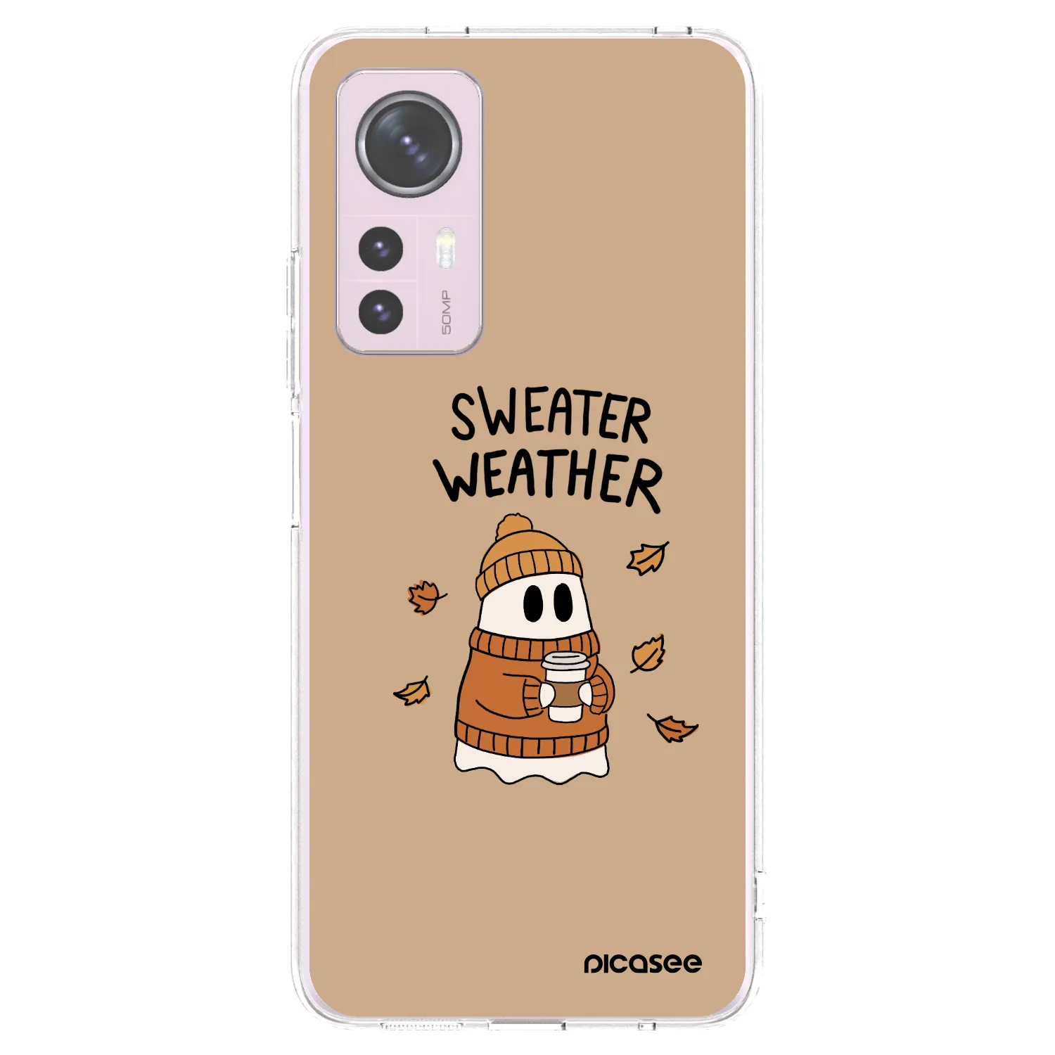 Picasee silikonski prozorni ovitek za Xiaomi 12 - Sweater ghost
