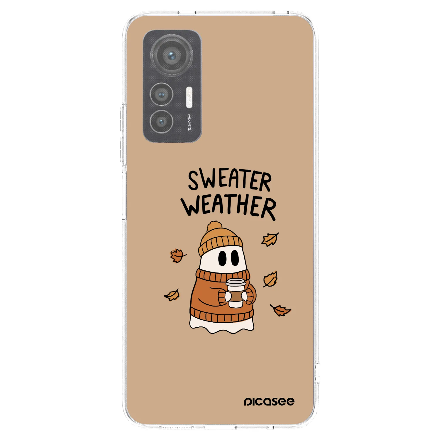 Picasee silikonski prozorni ovitek za Xiaomi 12 Lite - Sweater ghost