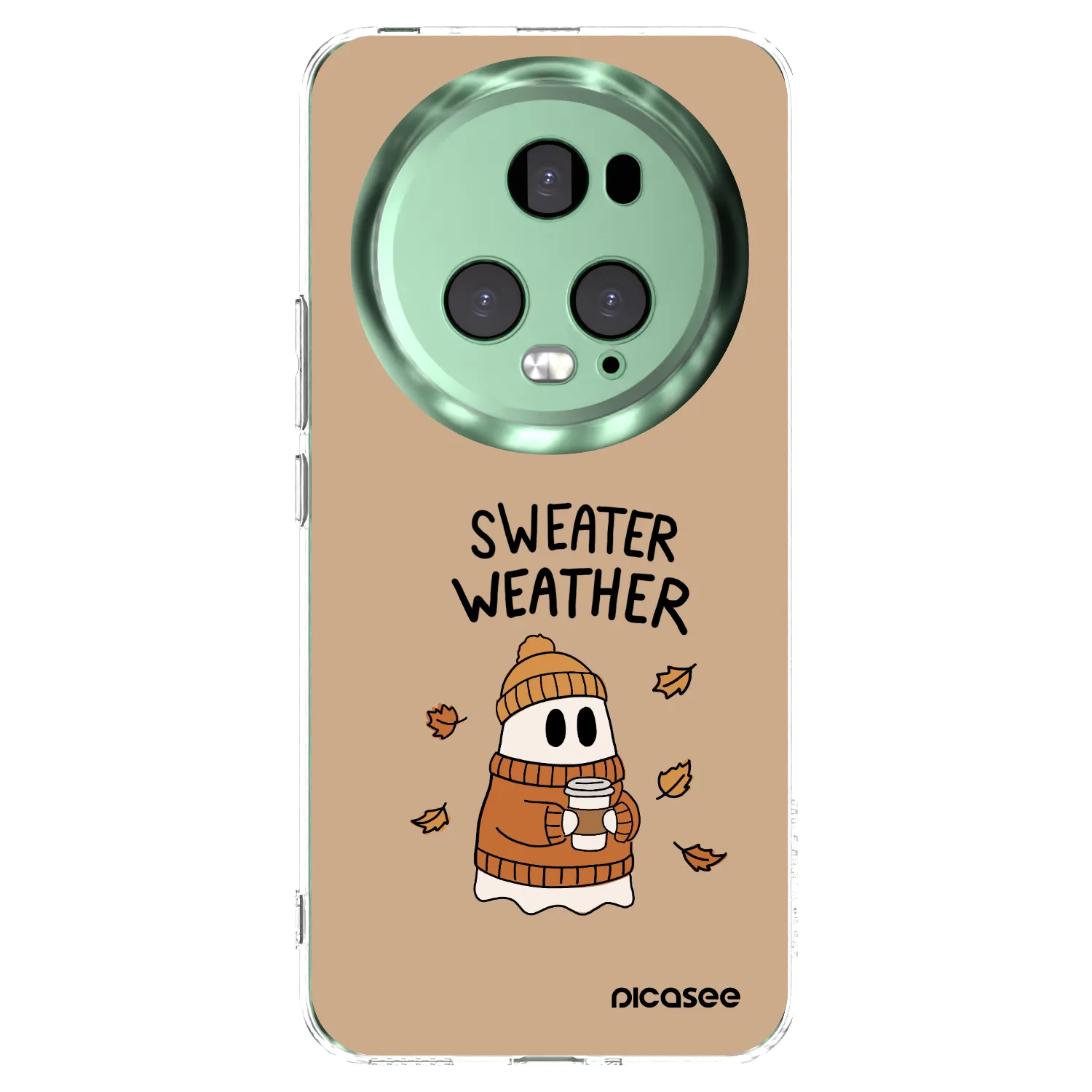 Picasee silikonski prozorni ovitek za Honor Magic5 Pro - Sweater ghost