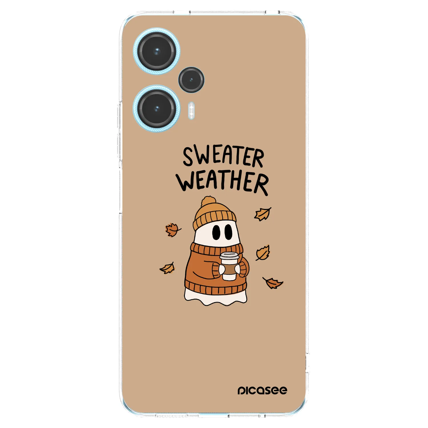 Picasee silikonski prozorni ovitek za Xiaomi Poco F5 - Sweater ghost