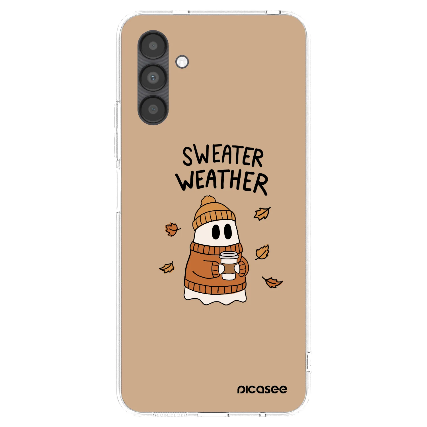 Picasee silikonski prozorni ovitek za Samsung Galaxy A04s A047F - Sweater ghost