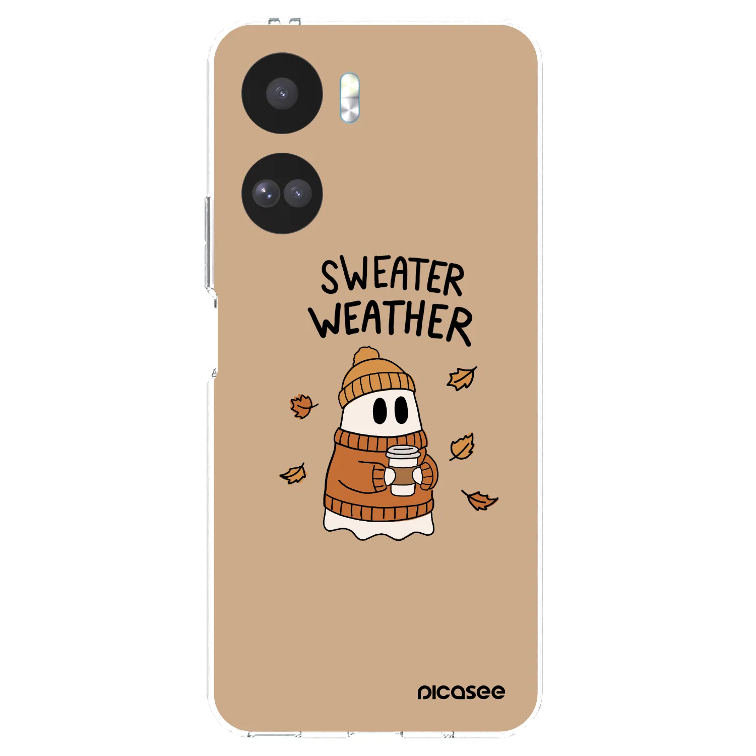 Picasee silikonski prozorni ovitek za Honor 90 Lite 5G - Sweater ghost