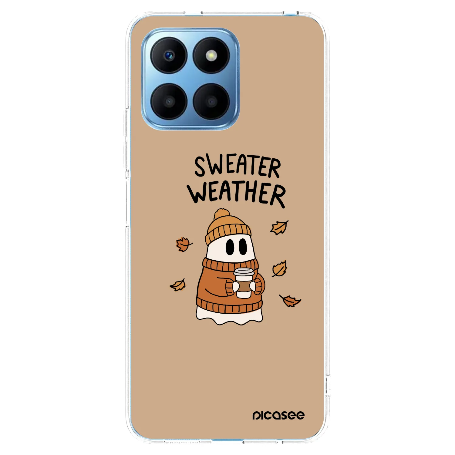 Picasee silikonski prozorni ovitek za Honor 70 Lite - Sweater ghost