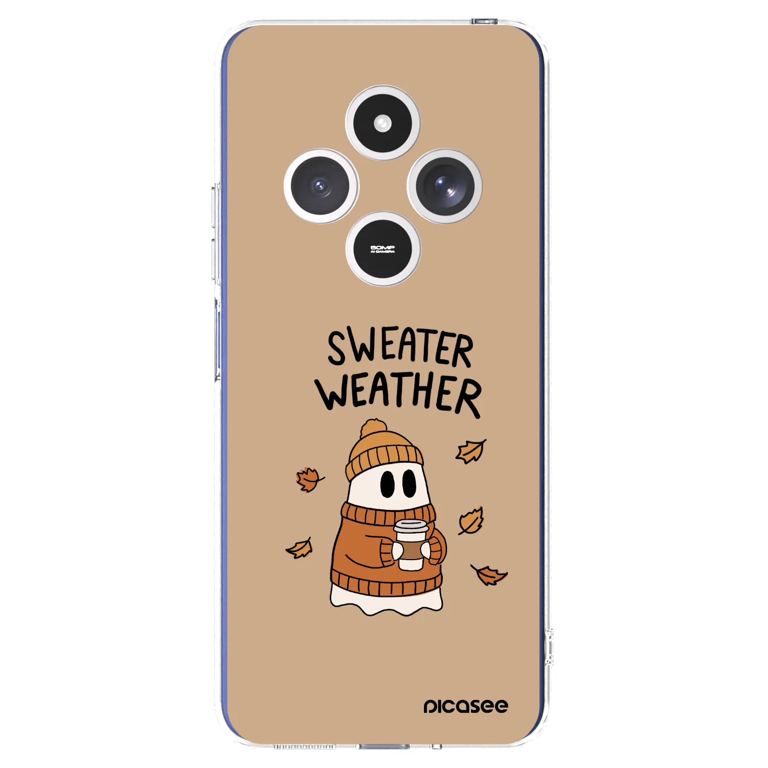 Picasee silikonski prozorni ovitek za Xiaomi Redmi 14C - Sweater ghost
