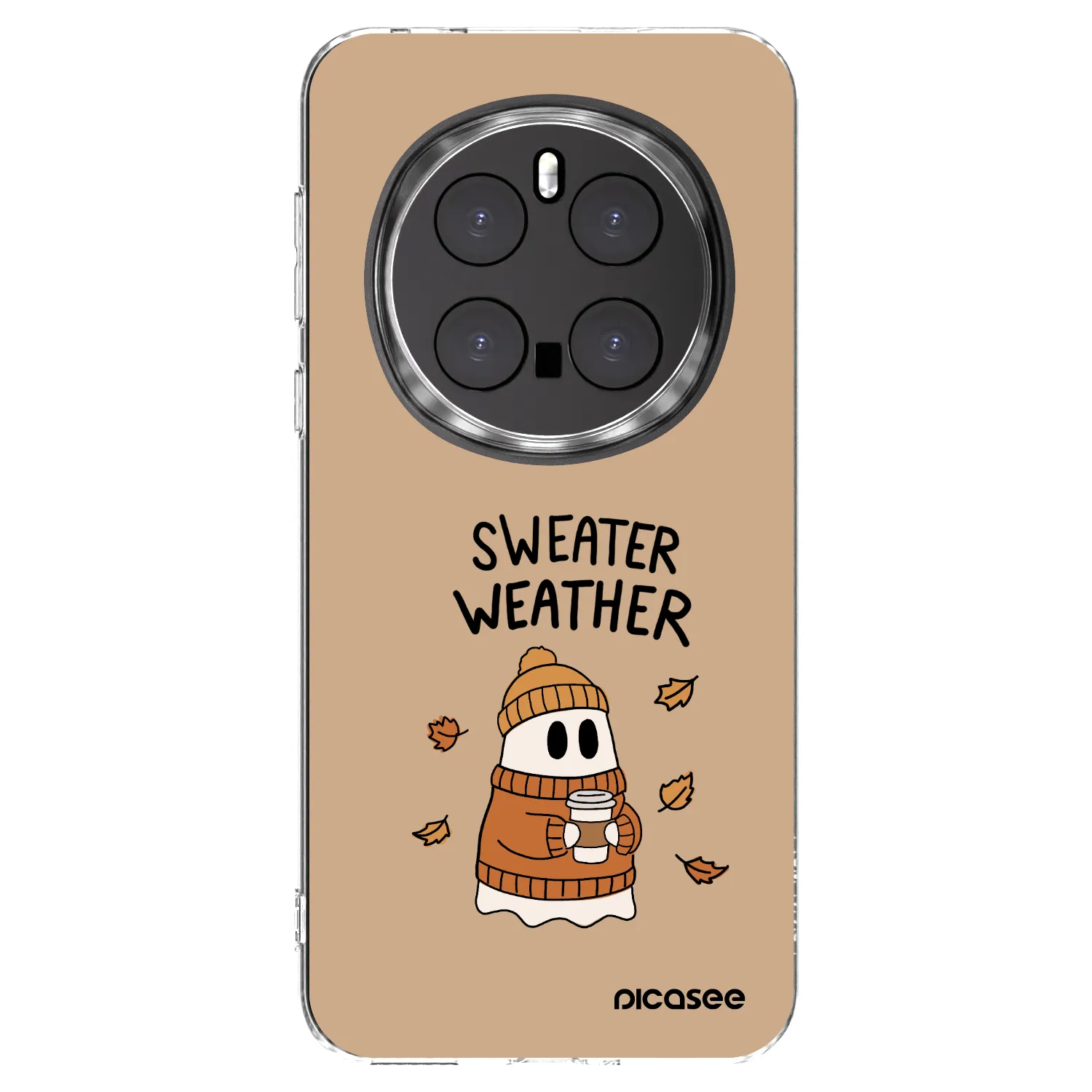Picasee silikonski prozorni ovitek za Honor Magic7 Pro 5G - Sweater ghost