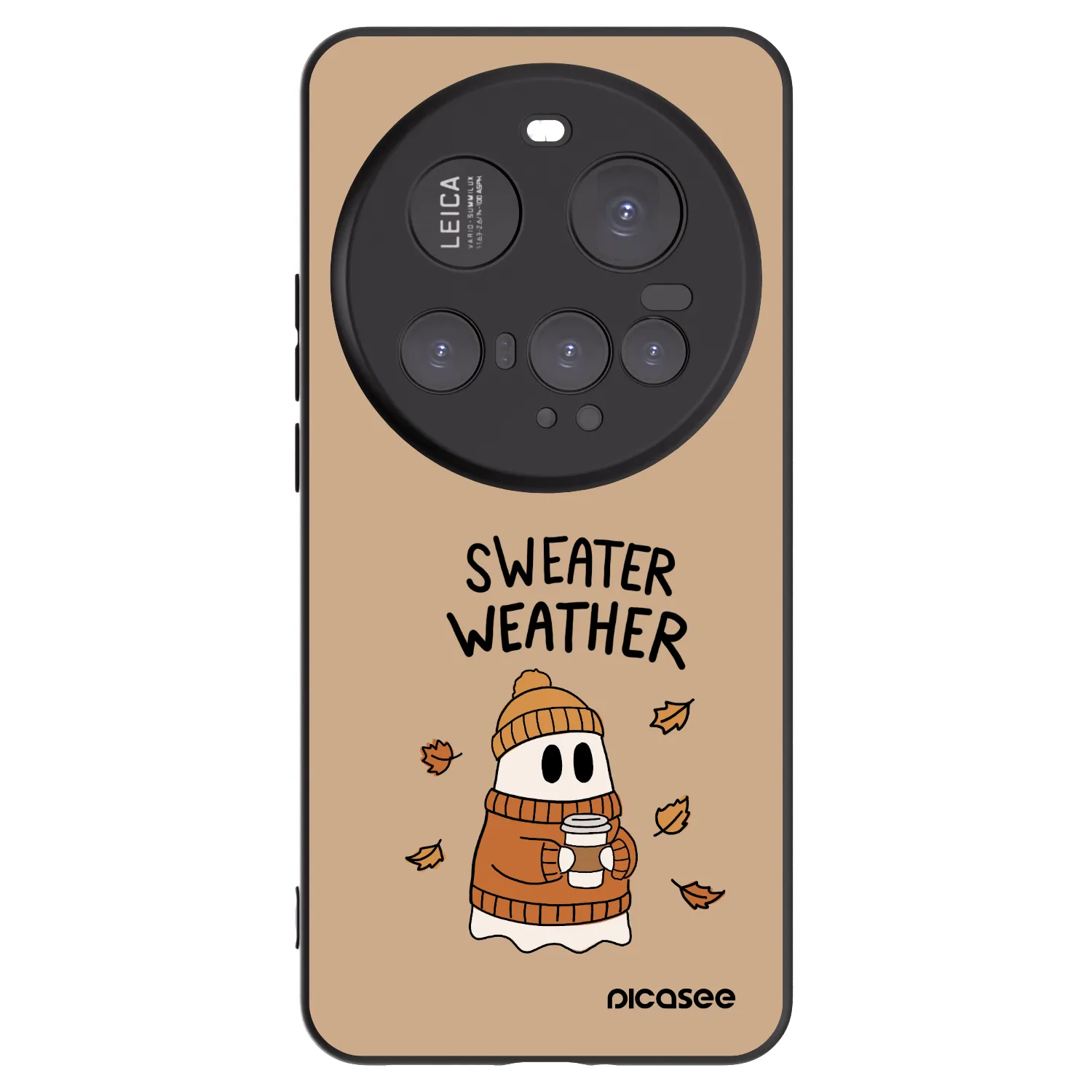 Picasee silikonski črni ovitek za Xiaomi 15 Ultra - Sweater ghost