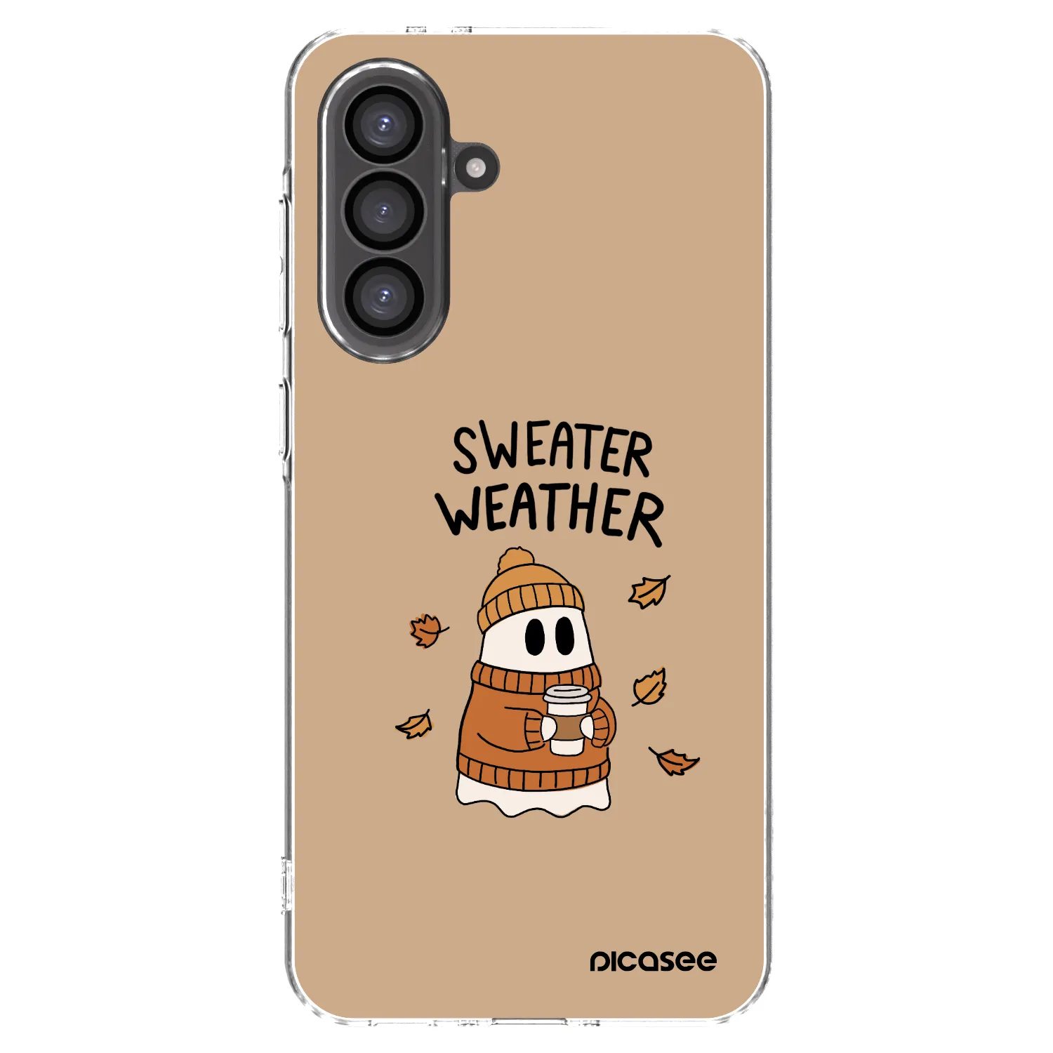 Picasee silikonski prozorni ovitek za Samsung Galaxy A36 5G - Sweater ghost