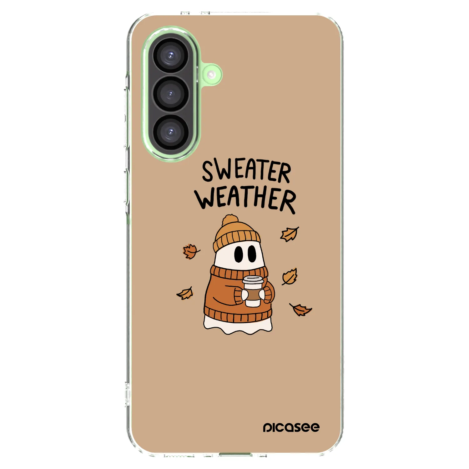 Picasee silikonski prozorni ovitek za Samsung Galaxy A26 5G A266B - Sweater ghost