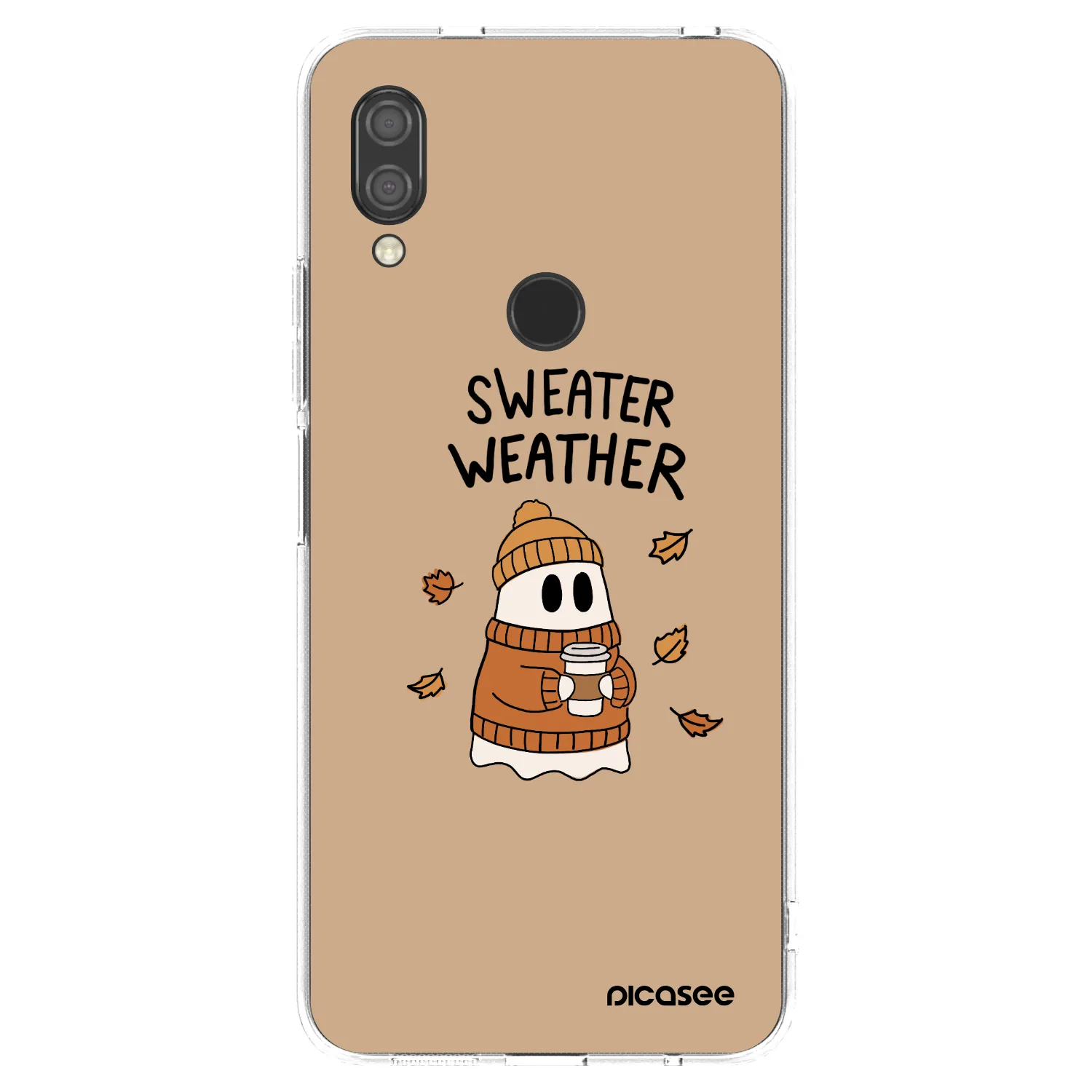 Picasee silikonski prozorni ovitek za Xiaomi Redmi 7 - Sweater ghost