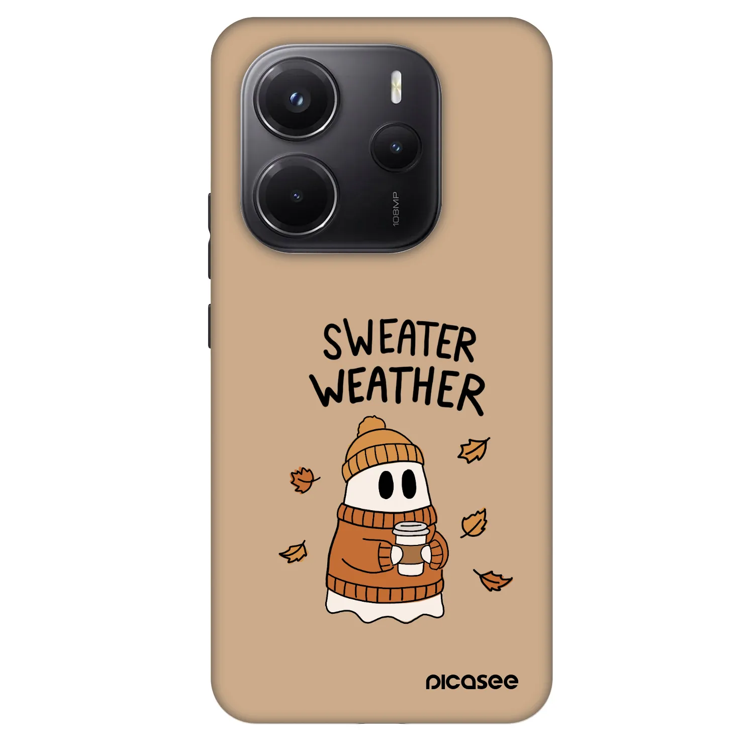 Picasee Fashion Case za Xiaomi Redmi Note 14 5G - Sweater ghost