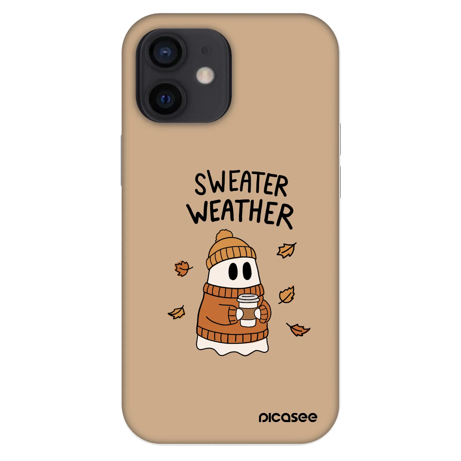 Picasee Fashion Case za Apple iPhone 12 mini - Sweater ghost