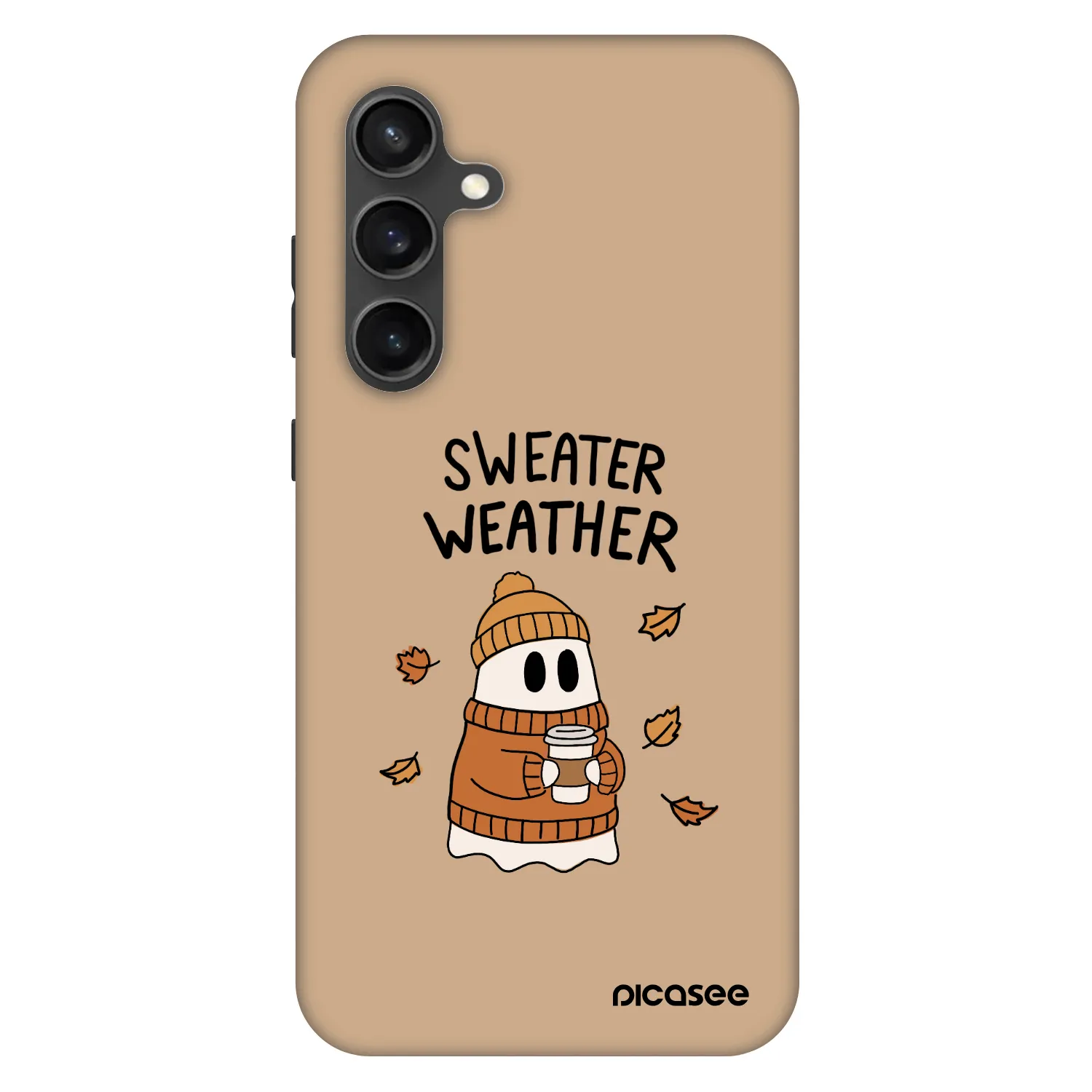 Picasee Fashion Case za Samsung Galaxy S24 FE S721B - Sweater ghost