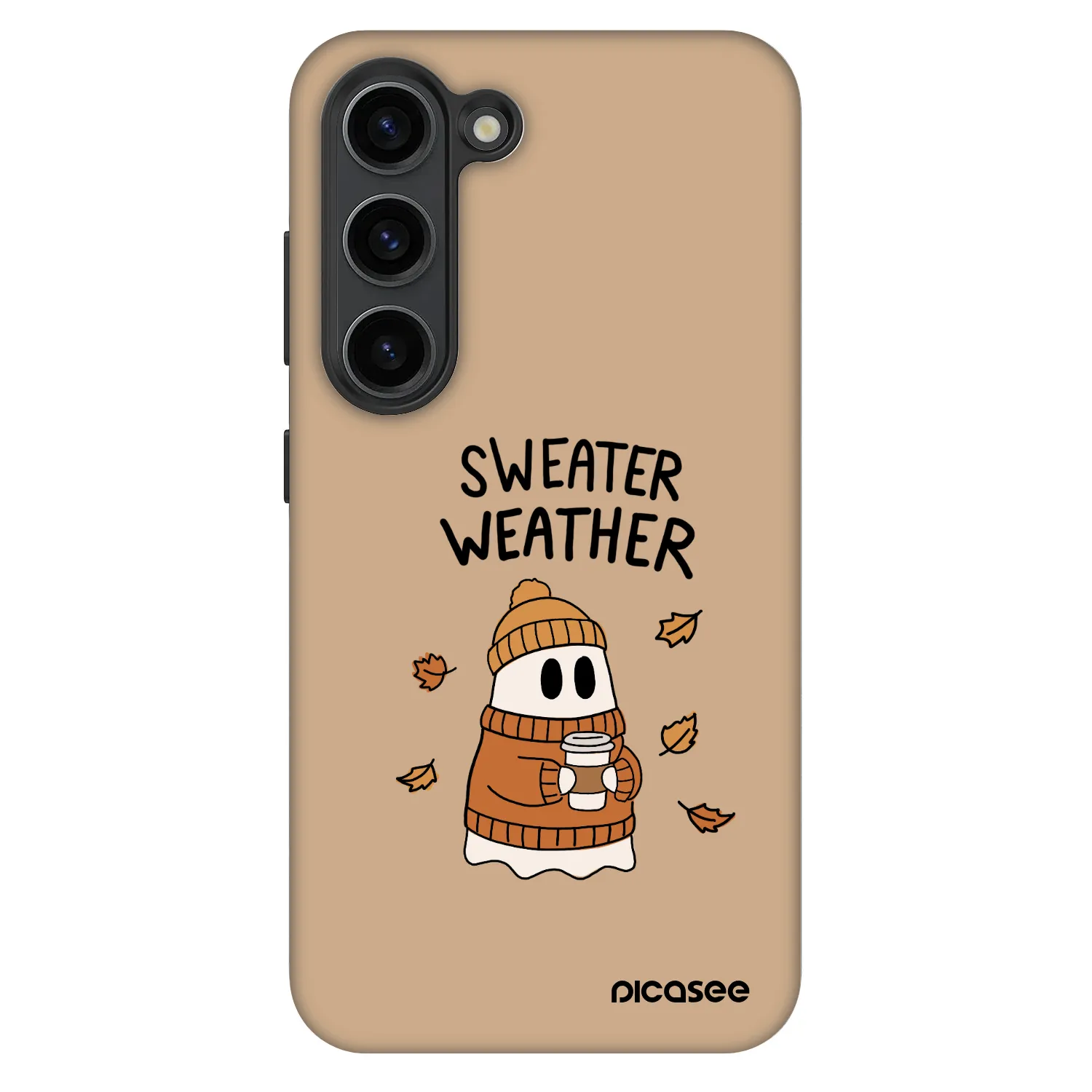 Picasee Fashion Case za Samsung Galaxy S23+ 5G - Sweater ghost