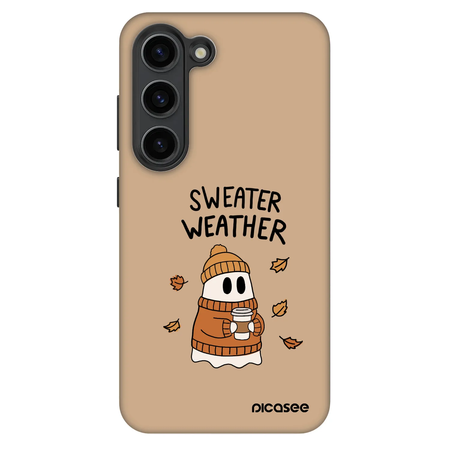 Picasee Fashion Case za Samsung Galaxy S23 5G - Sweater ghost