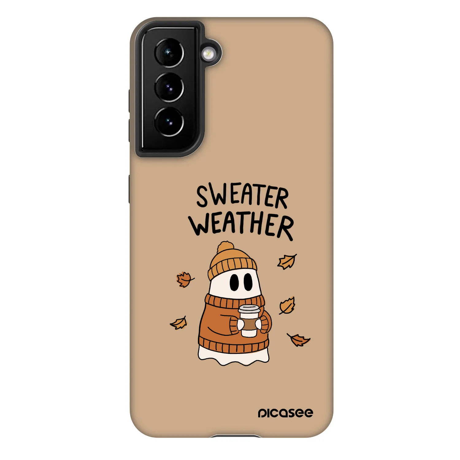 Picasee Fashion Case za Samsung Galaxy S21 5G G991B - Sweater ghost