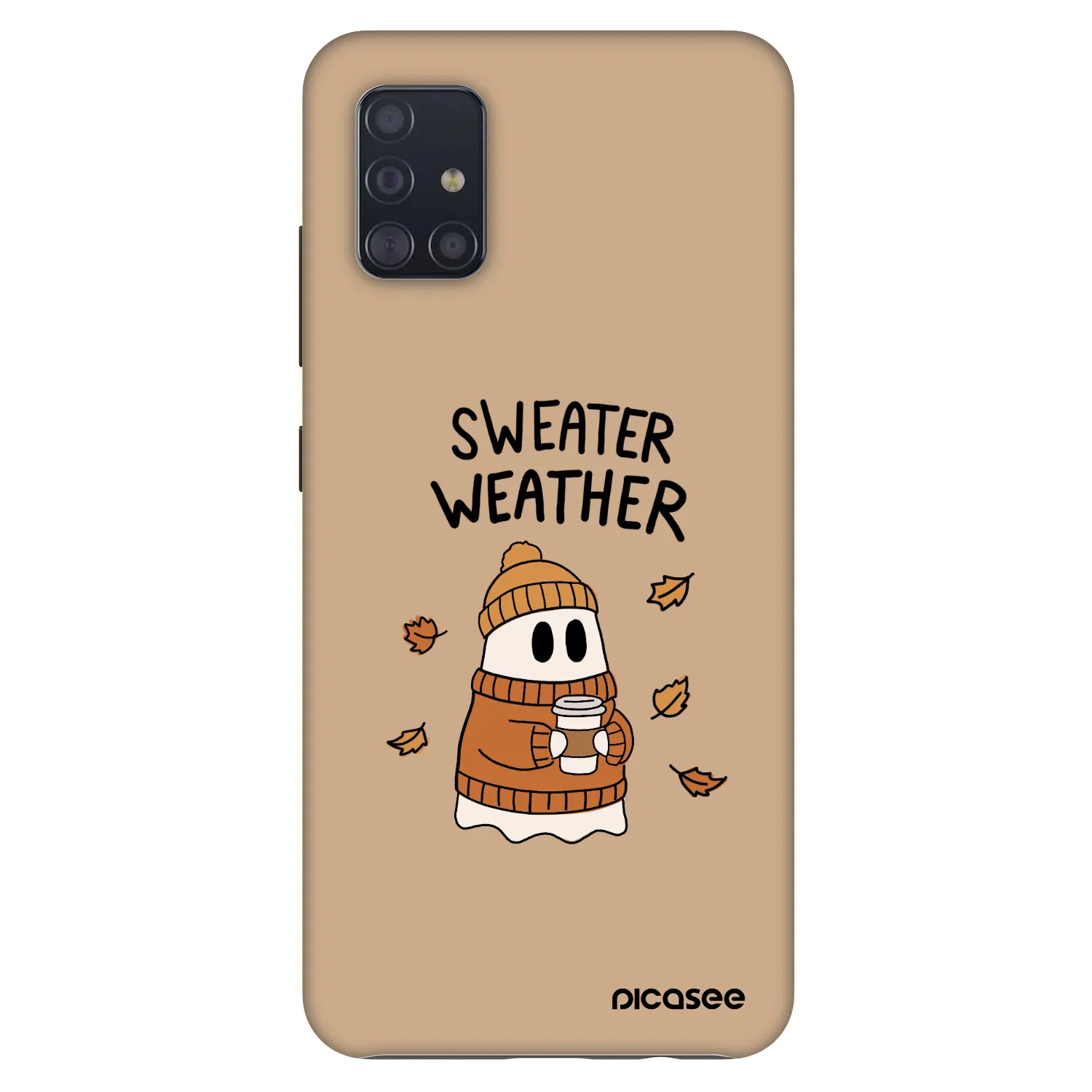 Picasee Fashion Case za Samsung Galaxy A51 A515F - Sweater ghost