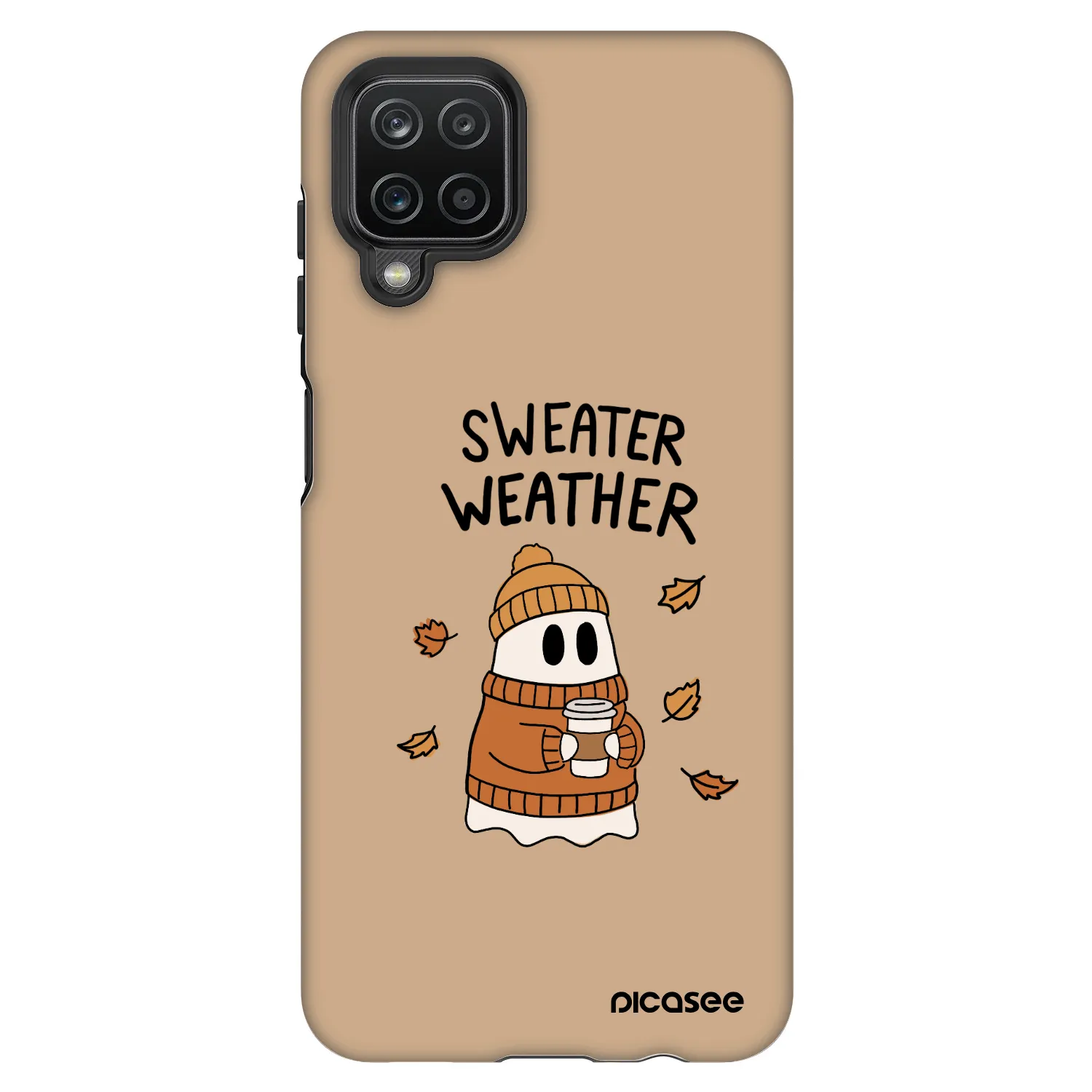 Picasee Fashion Case za Samsung Galaxy A12 A125F - Sweater ghost