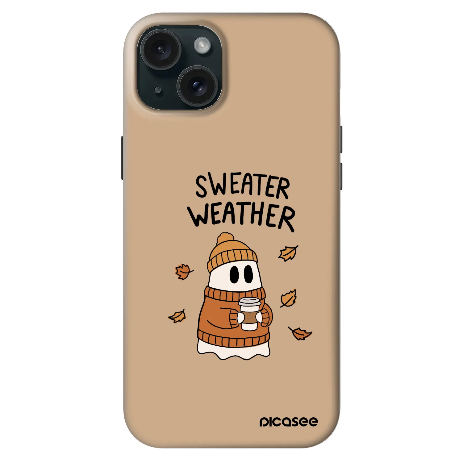 Picasee Fashion Case MagSafe za Apple iPhone 15 Plus - Sweater ghost