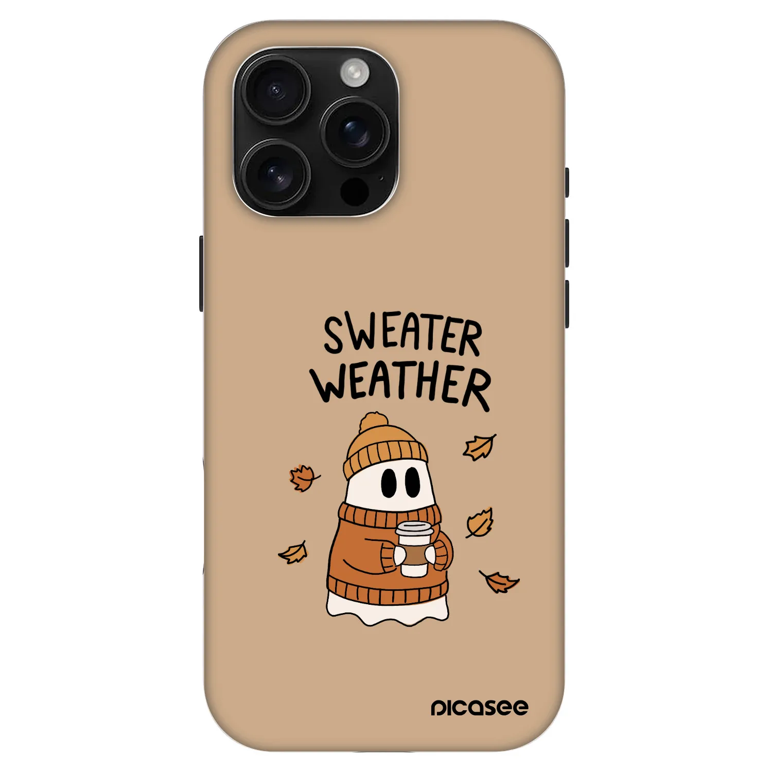 Picasee Fashion Case MagSafe za Apple iPhone 16 Pro Max - Sweater ghost