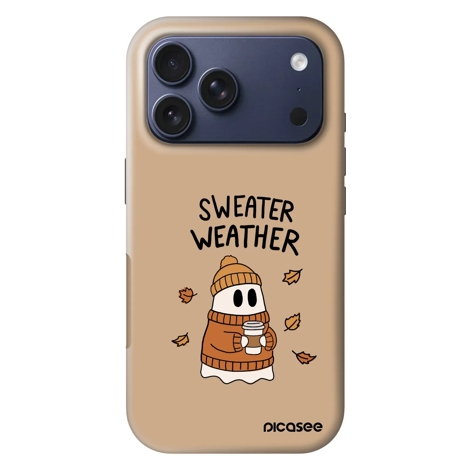 Picasee Fashion Case MagSafe za Apple iPhone 17 Pro - Sweater ghost