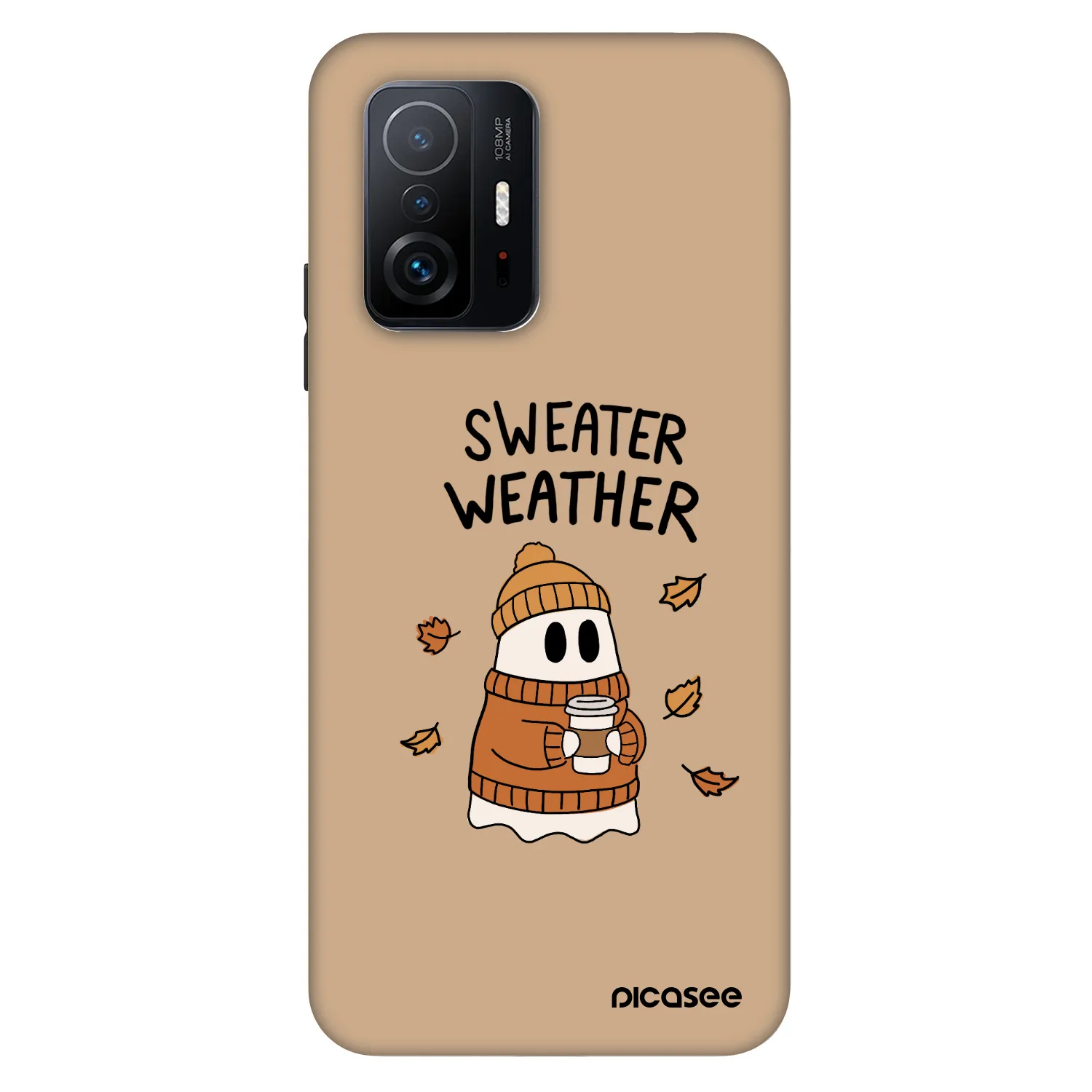 Picasee Fashion Case za Xiaomi 11T - Sweater ghost