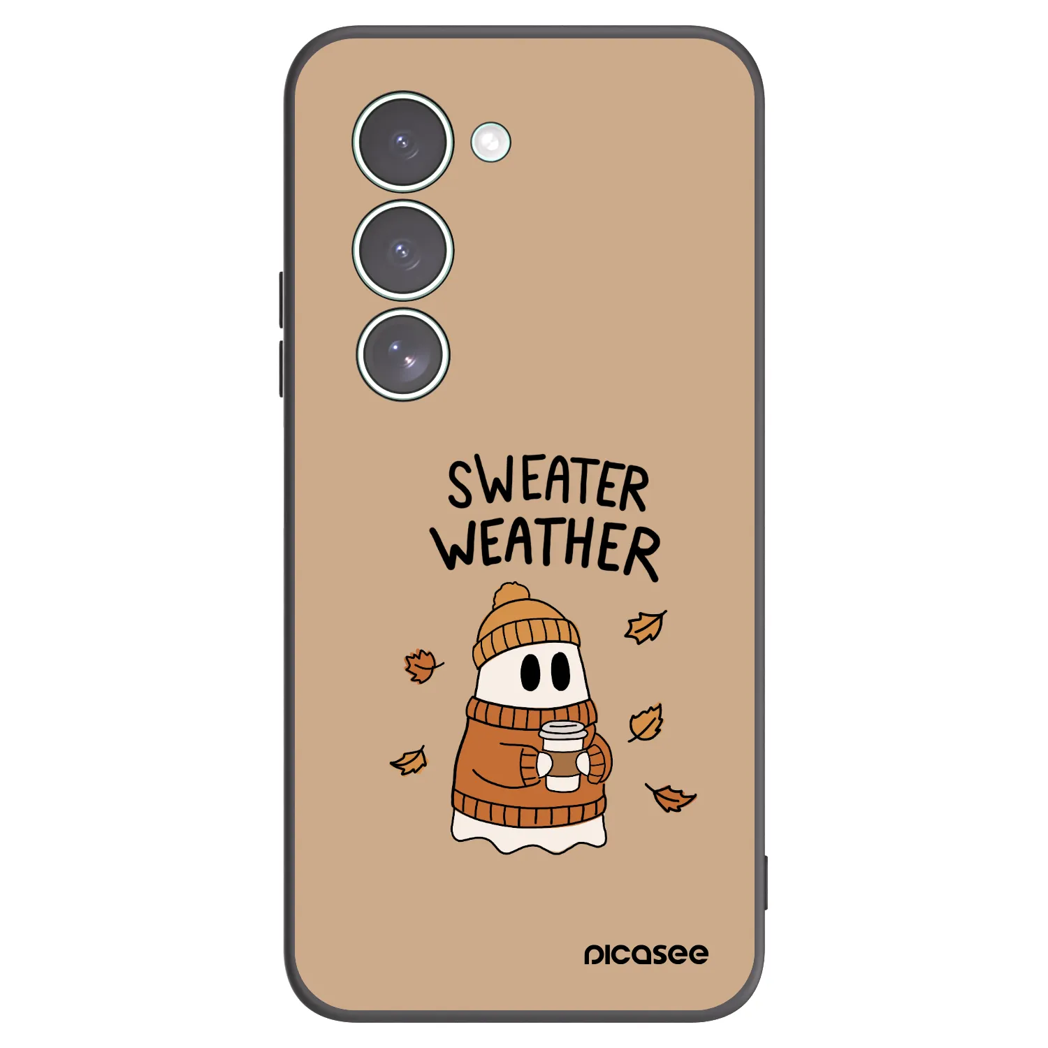 Picasee silikonski črni ovitek za Xiaomi Redmi 15 5G - Sweater ghost
