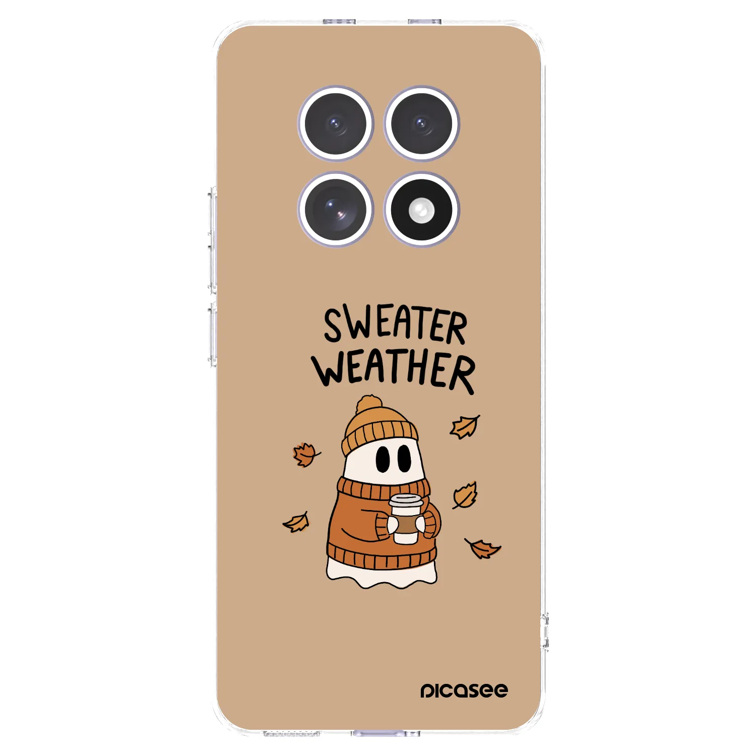 Picasee silikonski prozorni ovitek za Xiaomi Redmi Note 15 4G - Sweater ghost