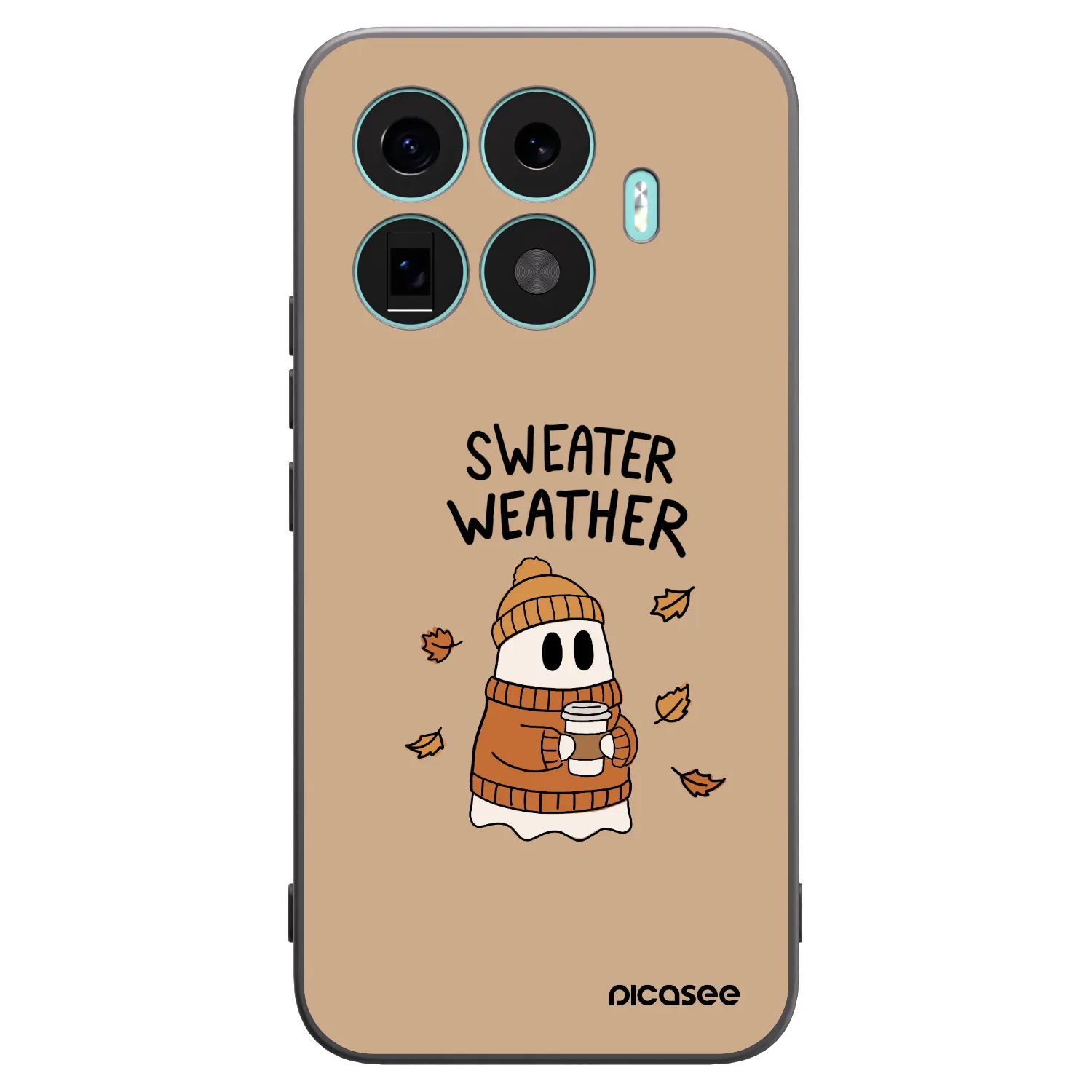 Picasee silikonski črni ovitek za Xiaomi 17T Pro - Sweater ghost