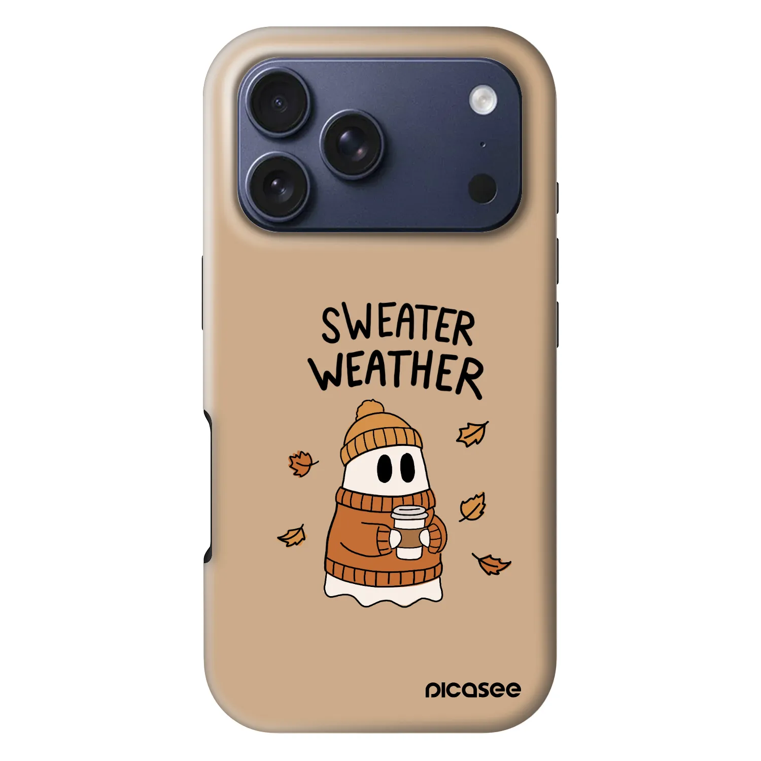 Picasee Fashion Case MagSafe za Apple iPhone 18 Pro - Sweater ghost