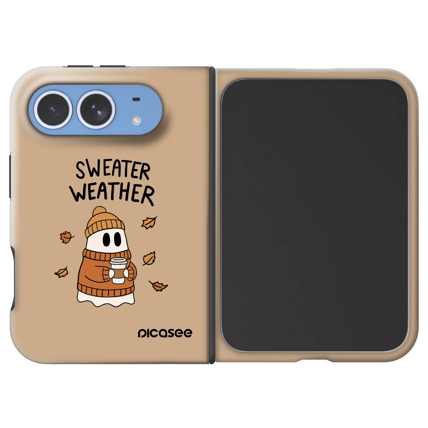 Picasee Fashion Case MagSafe za Apple iPhone Duo - Sweater ghost