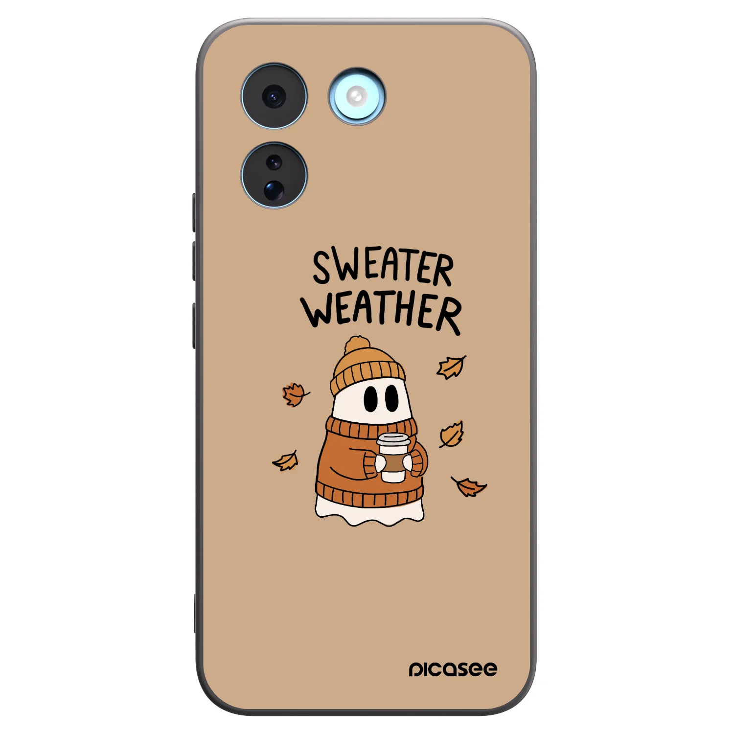 Picasee silikonski črni ovitek za Xiaomi Redmi Note 17 Pro MAX 5G - Sweater ghost