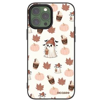Picasee silikonski črni ovitek za Apple iPhone 13 Pro Max - Pumpkin spice