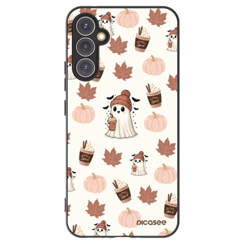 Picasee silikonski črni ovitek za Samsung Galaxy A34 5G A346B - Pumpkin spice