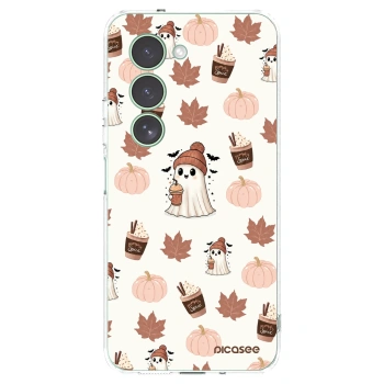 Picasee silikonski prozorni ovitek za Xiaomi Redmi 15 5G - Pumpkin spice