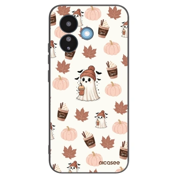 Picasee silikonski črni ovitek za Xiaomi Redmi Note 17 Pro 5G - Pumpkin spice