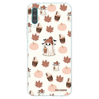 Picasee silikonski prozorni ovitek za Samsung Galaxy A30s A307F - Pumpkin spice