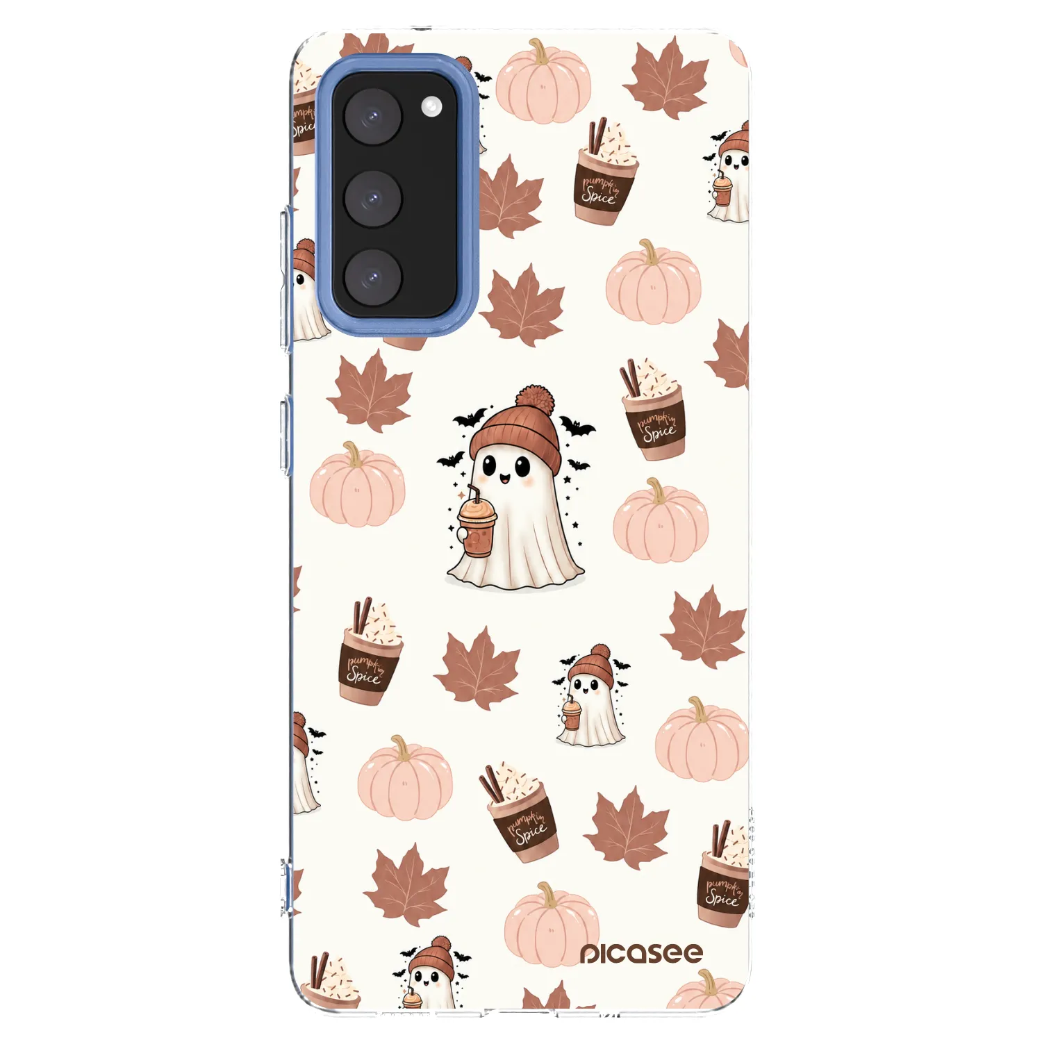 Picasee silikonski prozorni ovitek za Samsung Galaxy S20 FE - Pumpkin spice