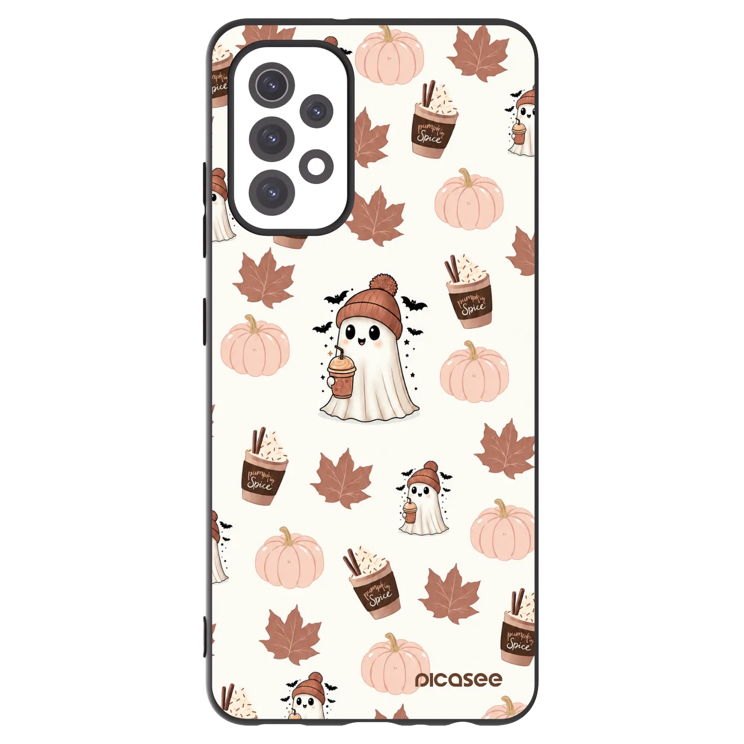 Picasee silikonski črni ovitek za Samsung Galaxy A32 5G A326B - Pumpkin spice