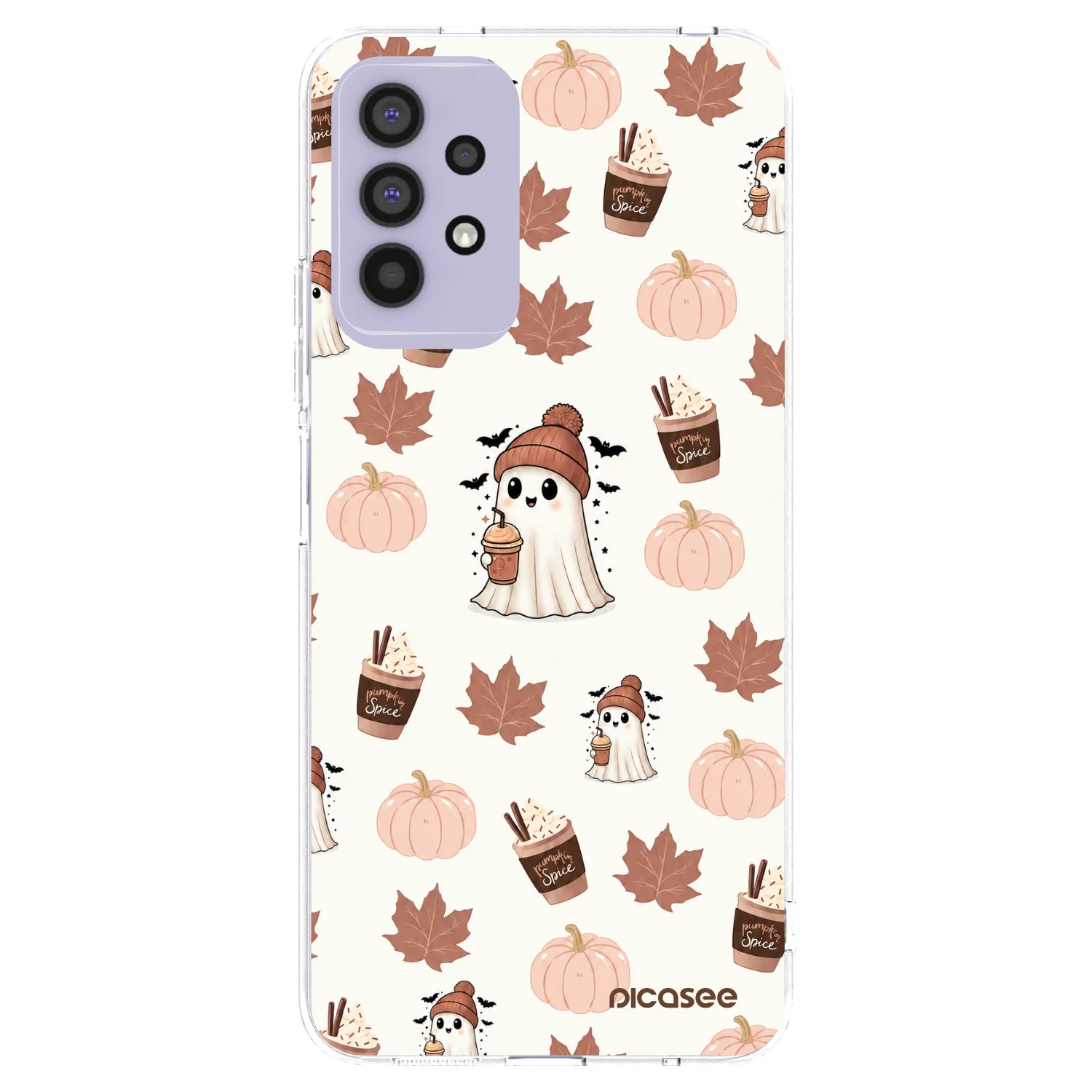 Picasee silikonski prozorni ovitek za Samsung Galaxy A32 4G SM-A325F - Pumpkin spice