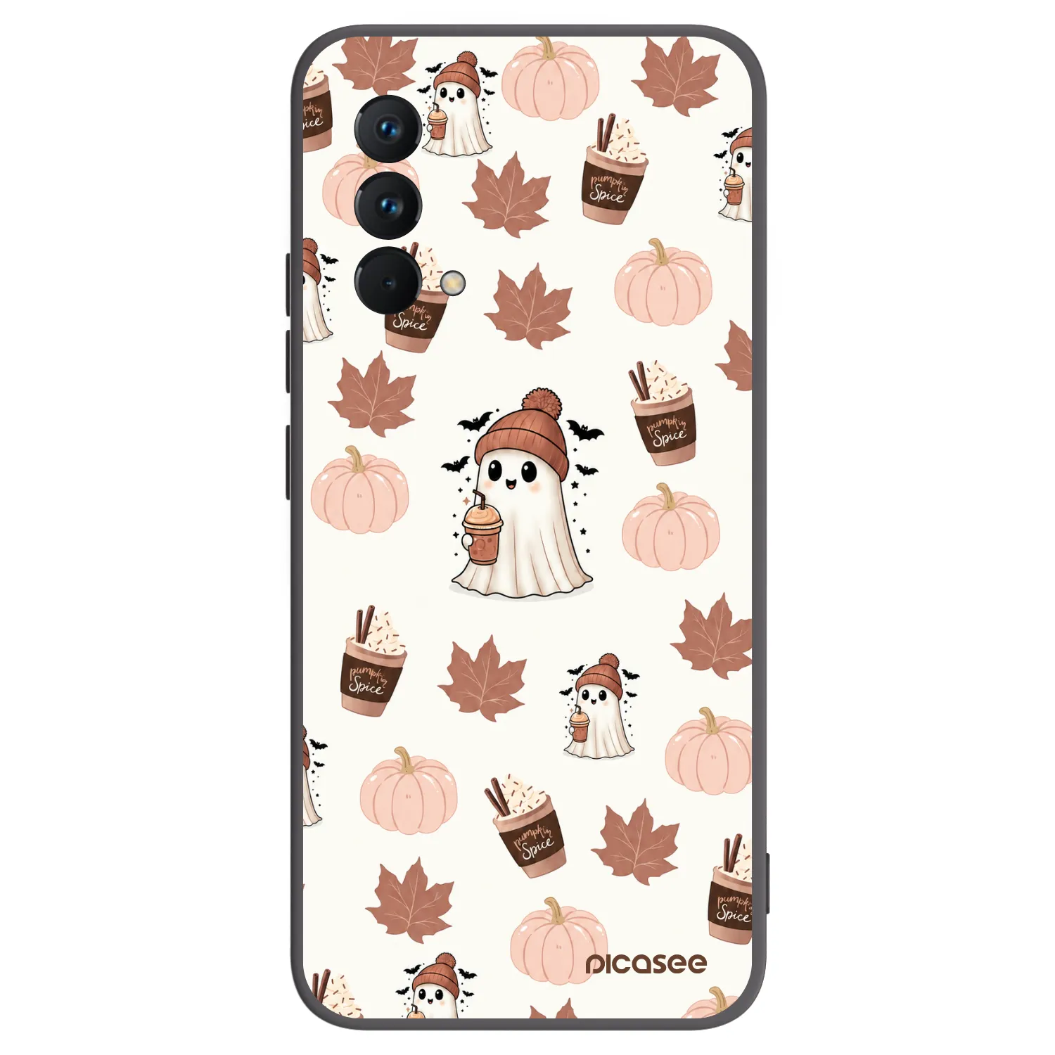Picasee silikonski črni ovitek za Realme GT Master Edition 5G - Pumpkin spice