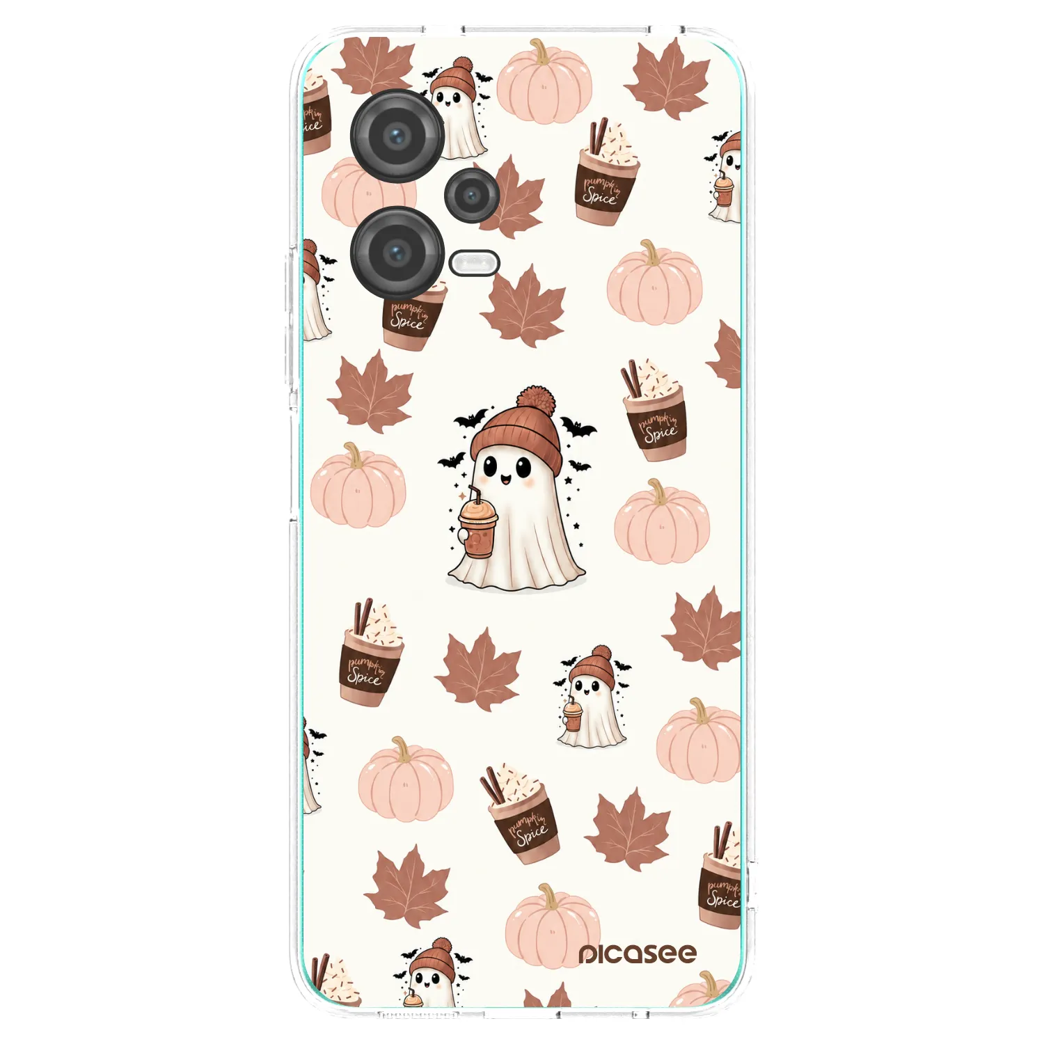 Picasee silikonski prozorni ovitek za Xiaomi Poco X5 - Pumpkin spice