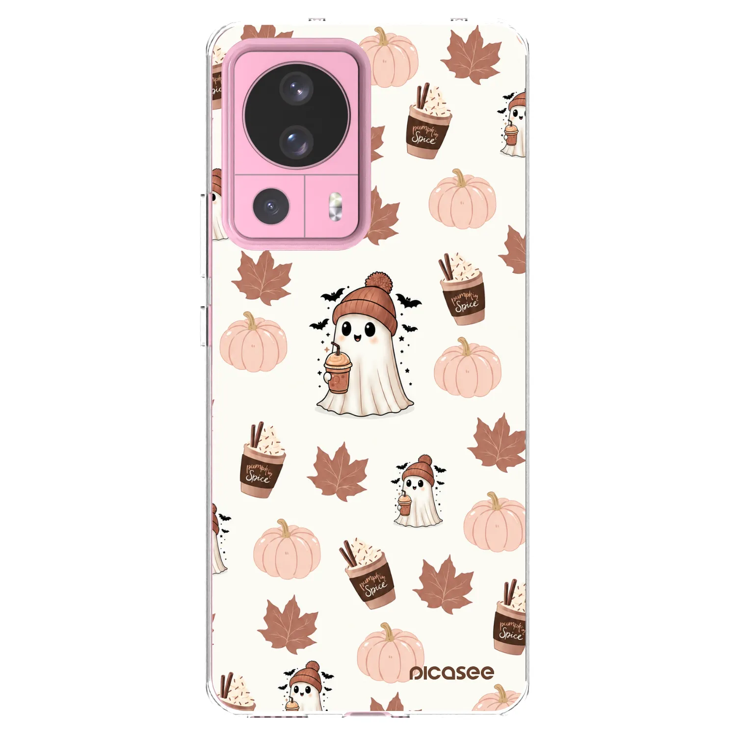 Picasee silikonski prozorni ovitek za Xiaomi 13 Lite - Pumpkin spice