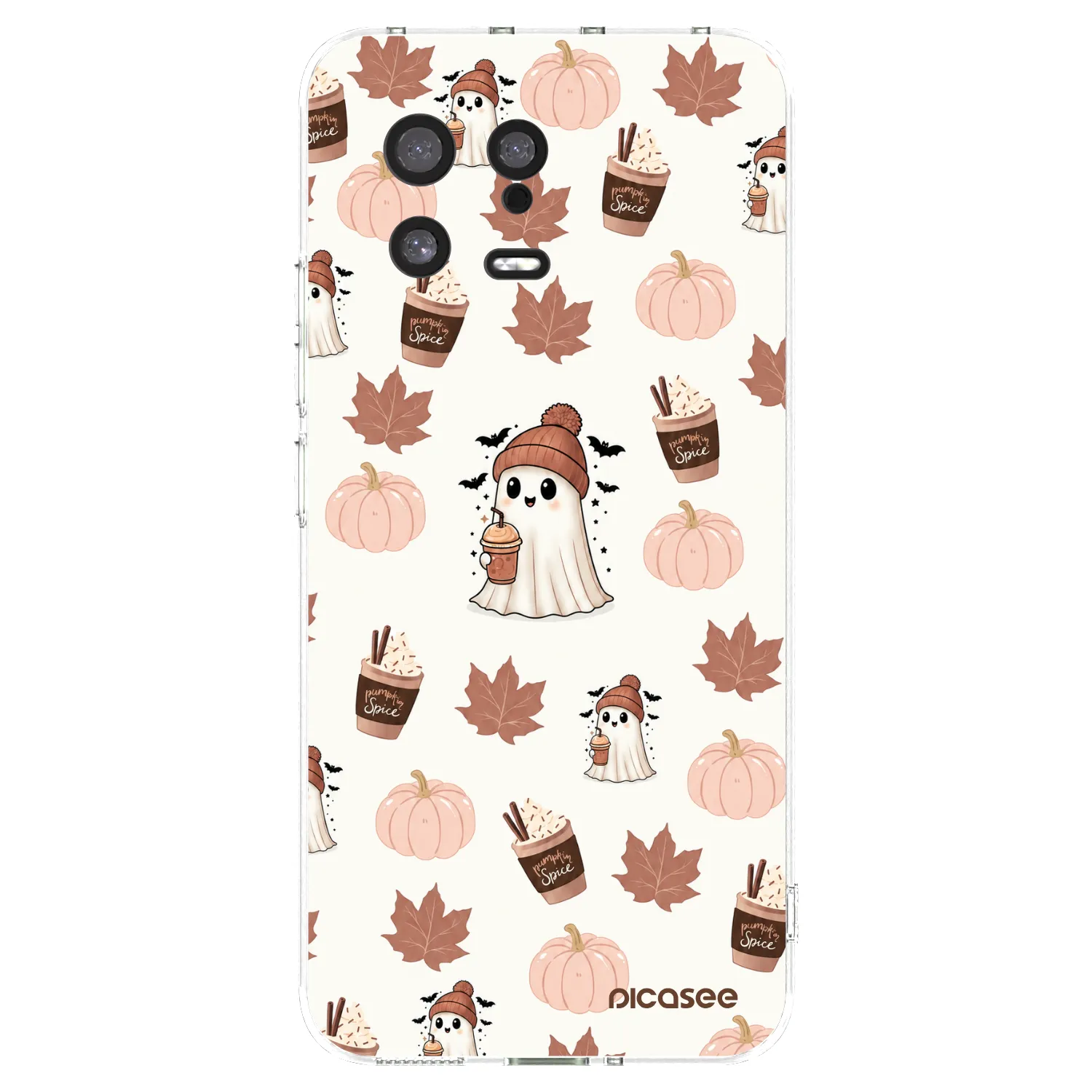 Picasee silikonski prozorni ovitek za Xiaomi 13 - Pumpkin spice