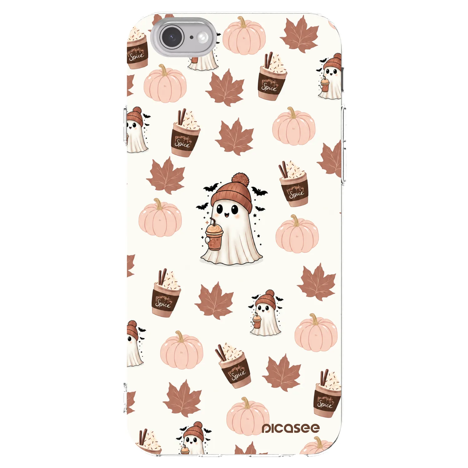 Picasee silikonski prozorni ovitek za Apple iPhone 6/6S - Pumpkin spice