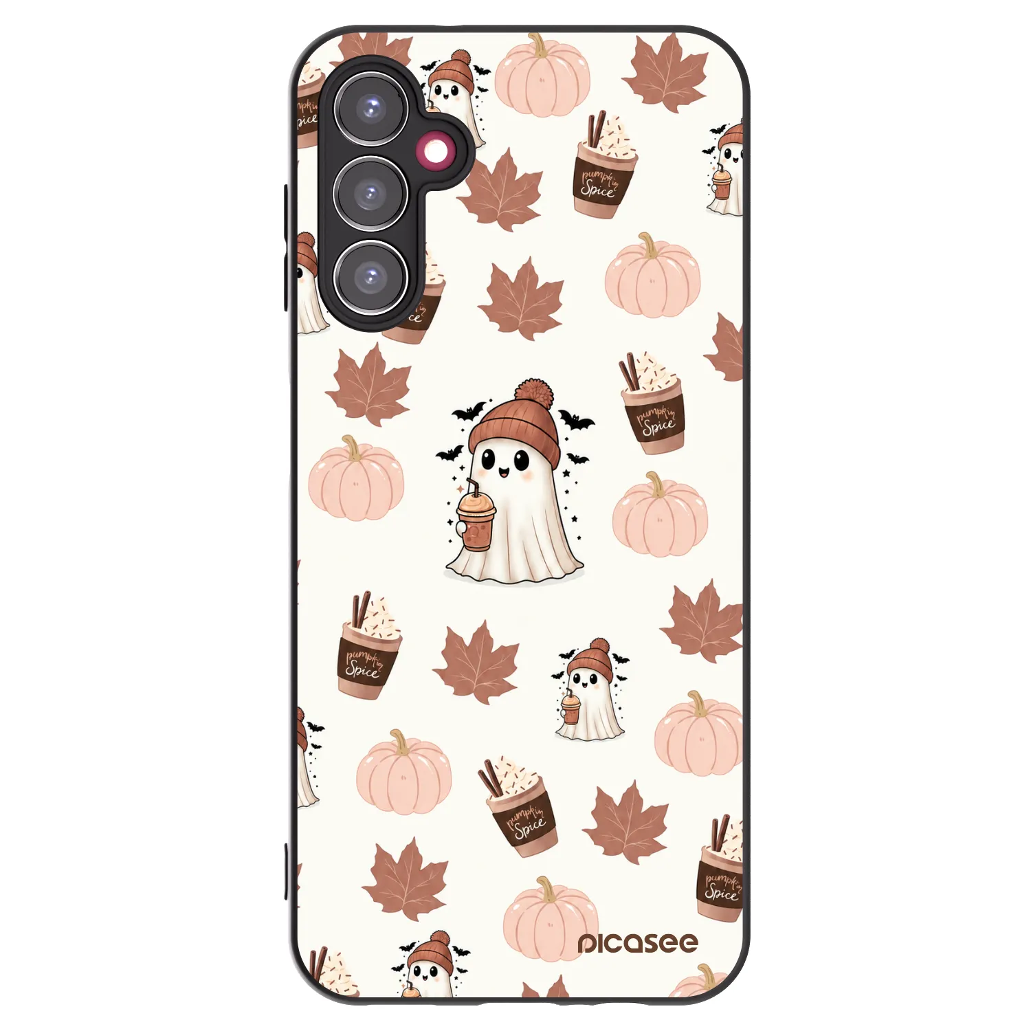 Picasee silikonski črni ovitek za Samsung Galaxy A14 5G A146P - Pumpkin spice