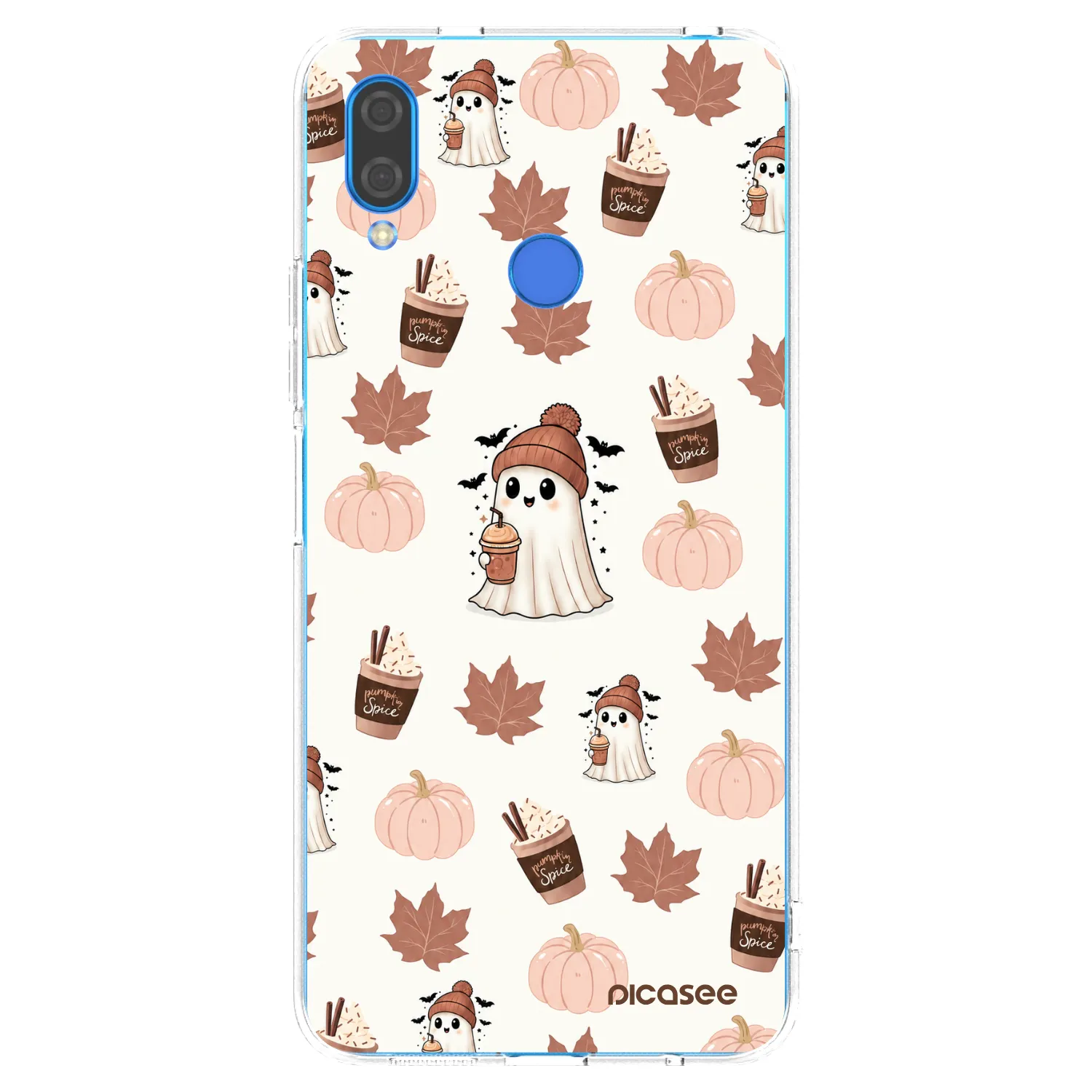 Picasee silikonski prozorni ovitek za Huawei Nova 3i - Pumpkin spice