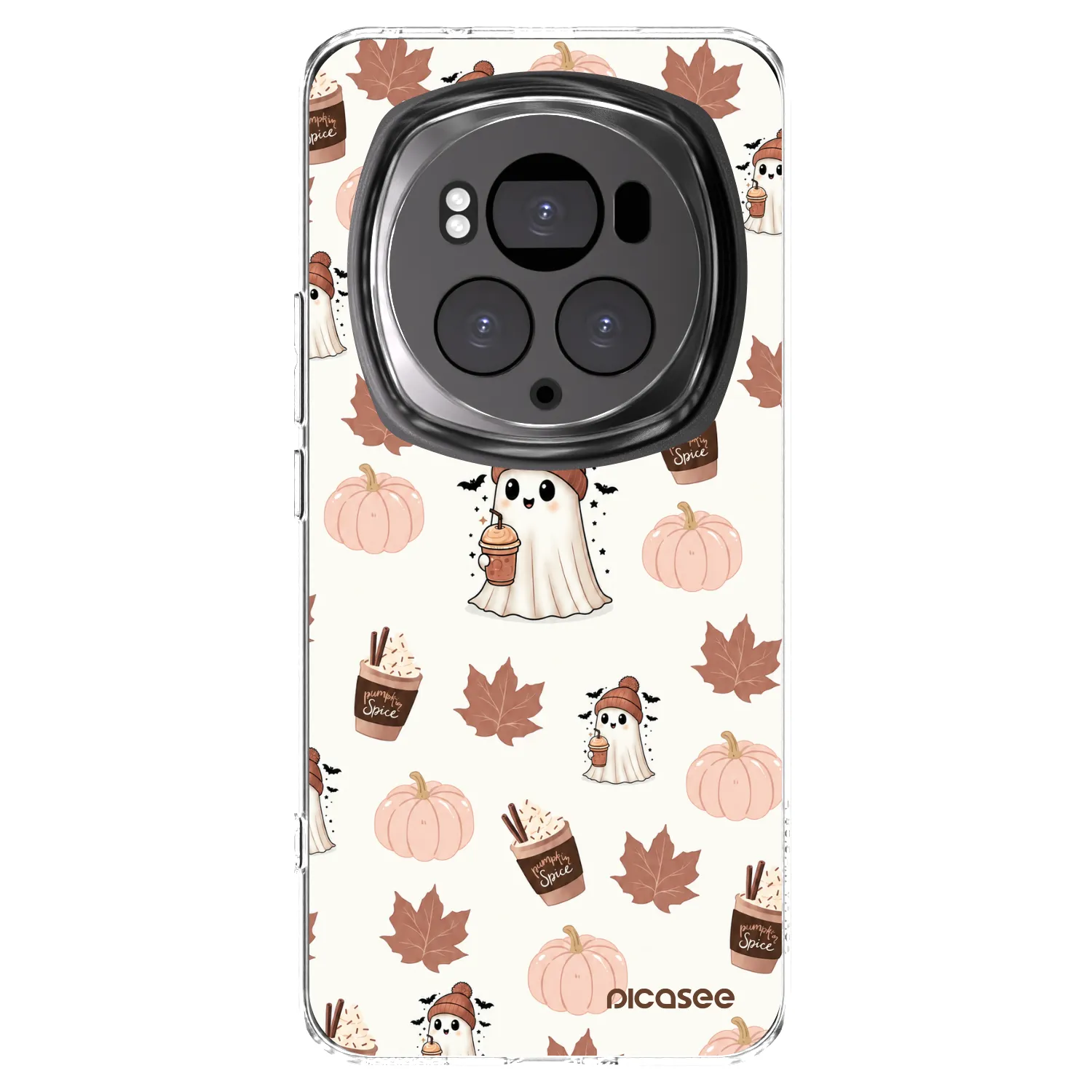 Picasee silikonski prozorni ovitek za Honor Magic6 Pro - Pumpkin spice